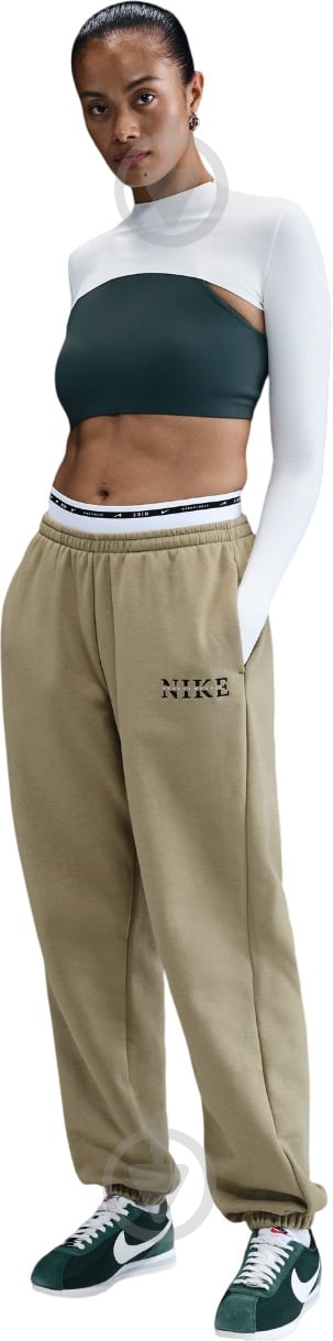 ᐉ Брюки Nike W NSW PHNX FLC HR Pant GLS IH4055-276 р. L хаки