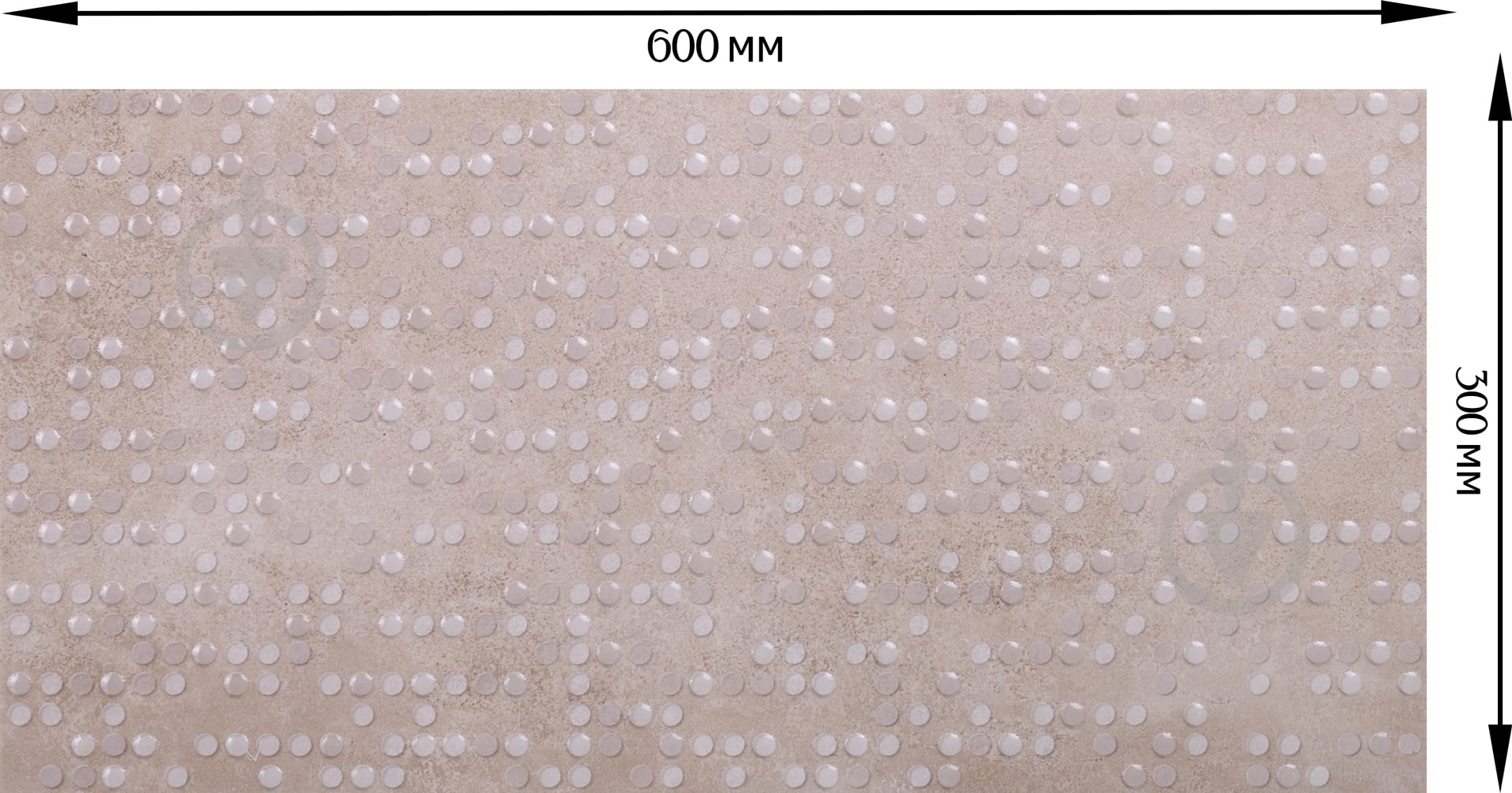 Декор Opoczno Normandie beige inserto 30x60 см - фото 4