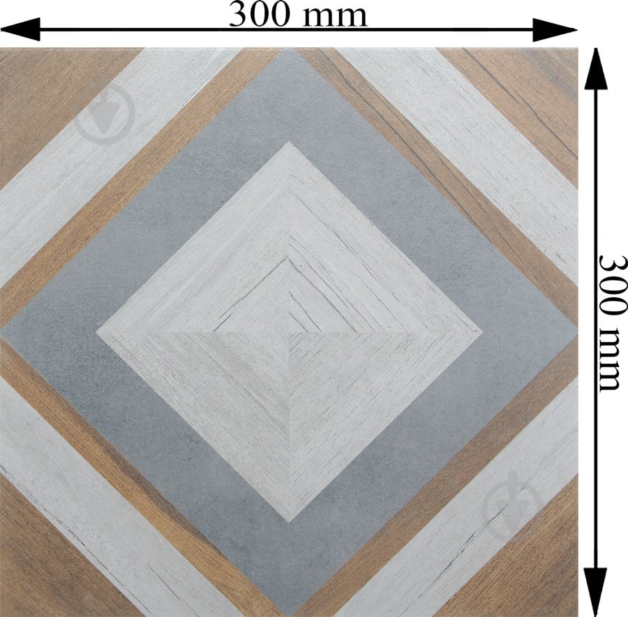 Плитка Cersanit Gasparo grey 30x30 см - фото 6