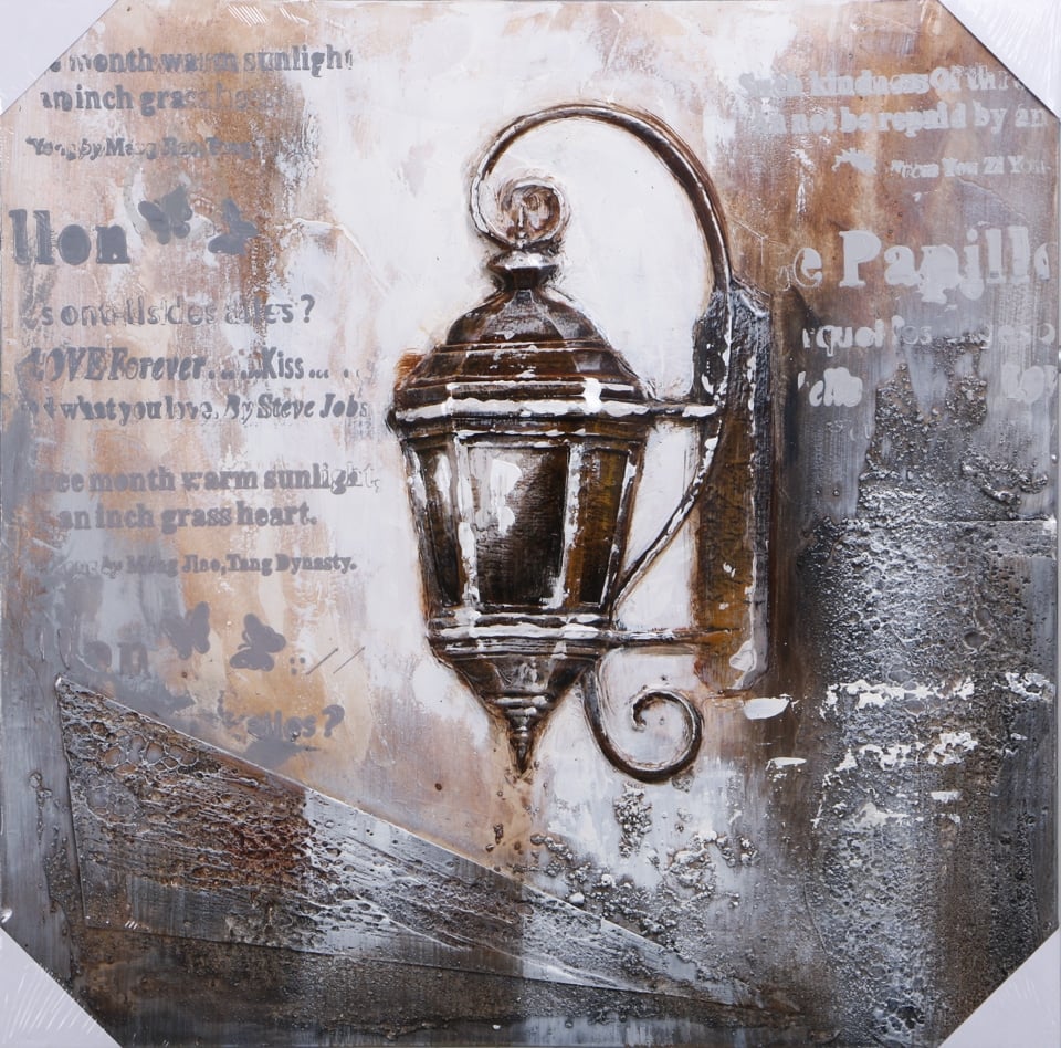 Картина Фонарик 80x80 см - фото 1 Картина Фонарик 80x80 см - фото 1