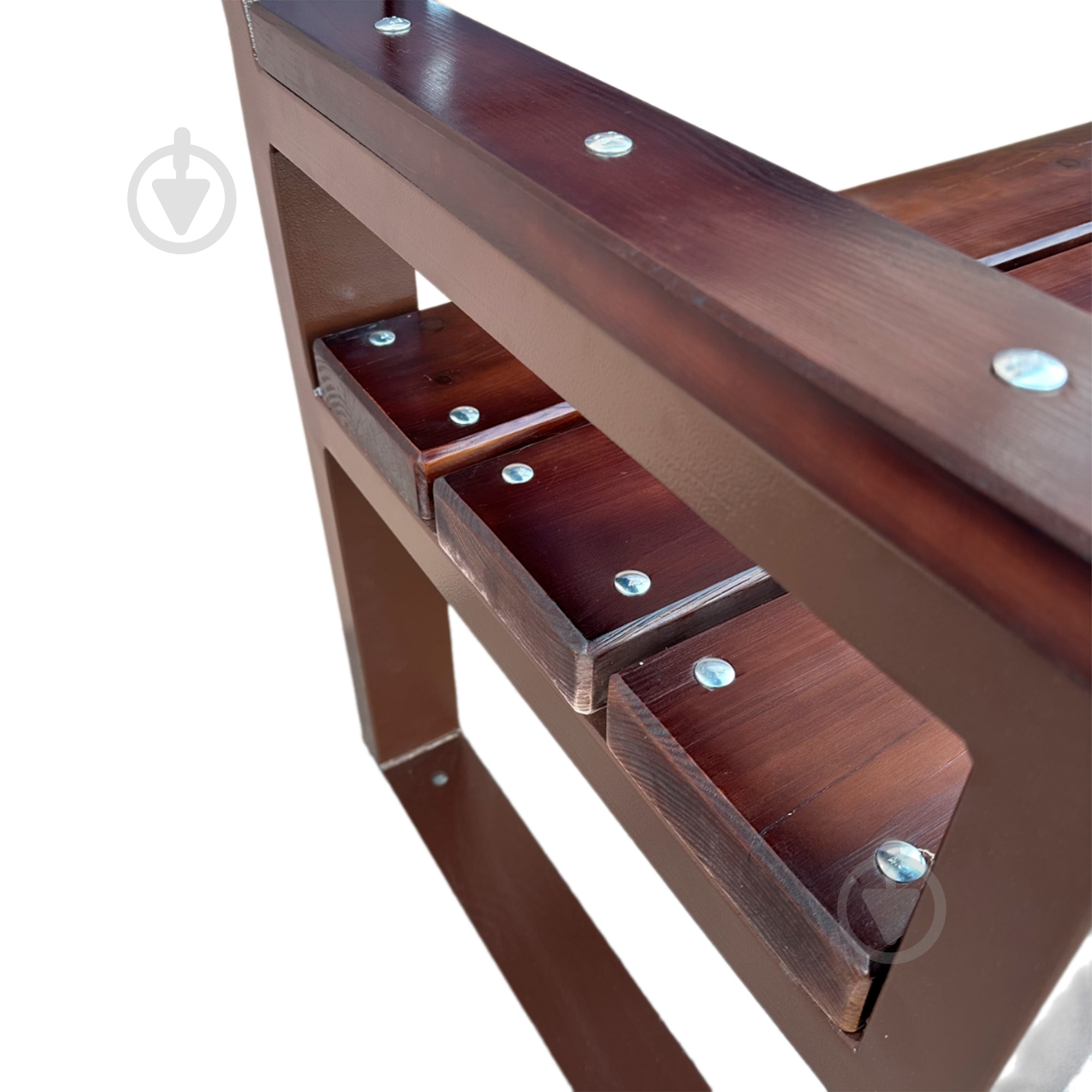 Лавка парковая Metalzavod со спинкой и подлокотниками Рапсодия (2000х700х893) 2 м - фото 5 Лавка парковая Metalzavod со спинкой и подлокотниками Рапсодия (2000х700х893) 2 м - фото 5