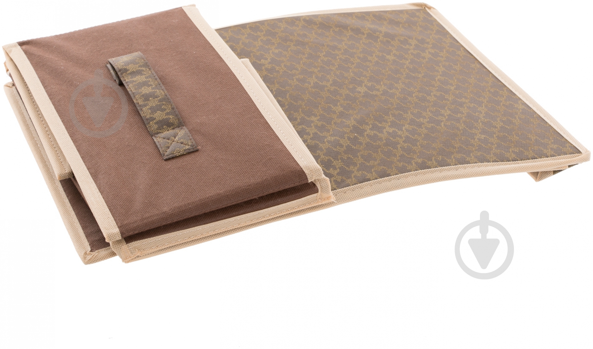 Короб текстильний Design Line 4603 Brown 160x300x400 мм - фото 3
