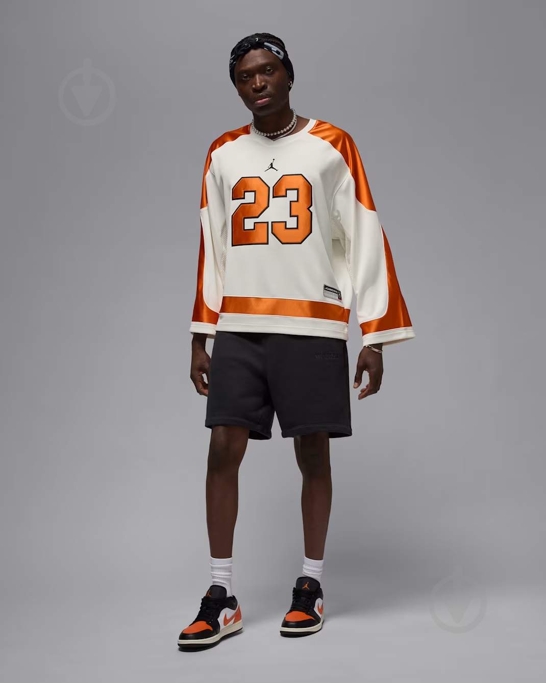 ᐉ Футболка Jordan M J BRK CLGTE HOCKEY JSY HV0109-133 р.XL