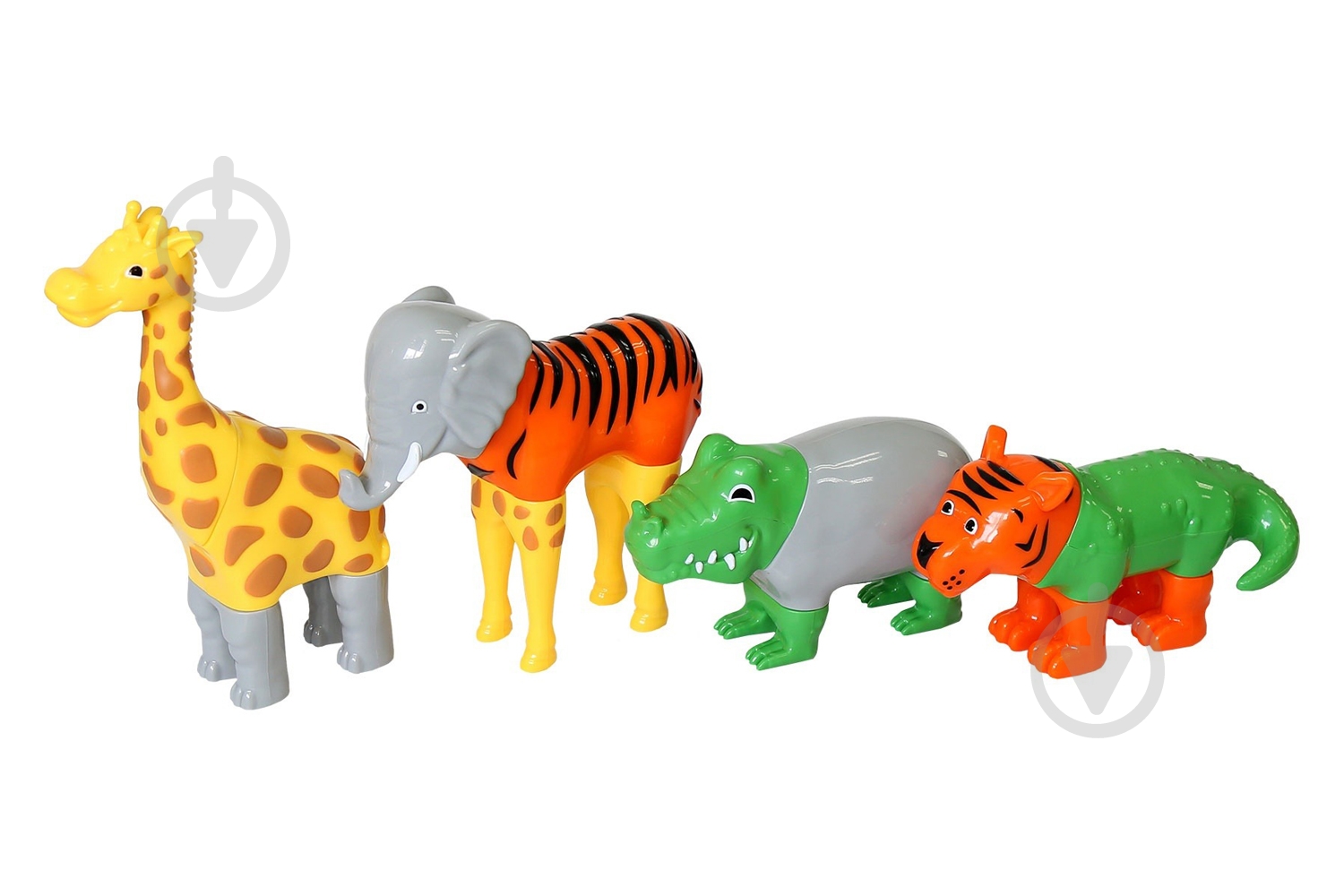 3D-пазл Popular Playthings Тварини джунглів 62000 - фото 1