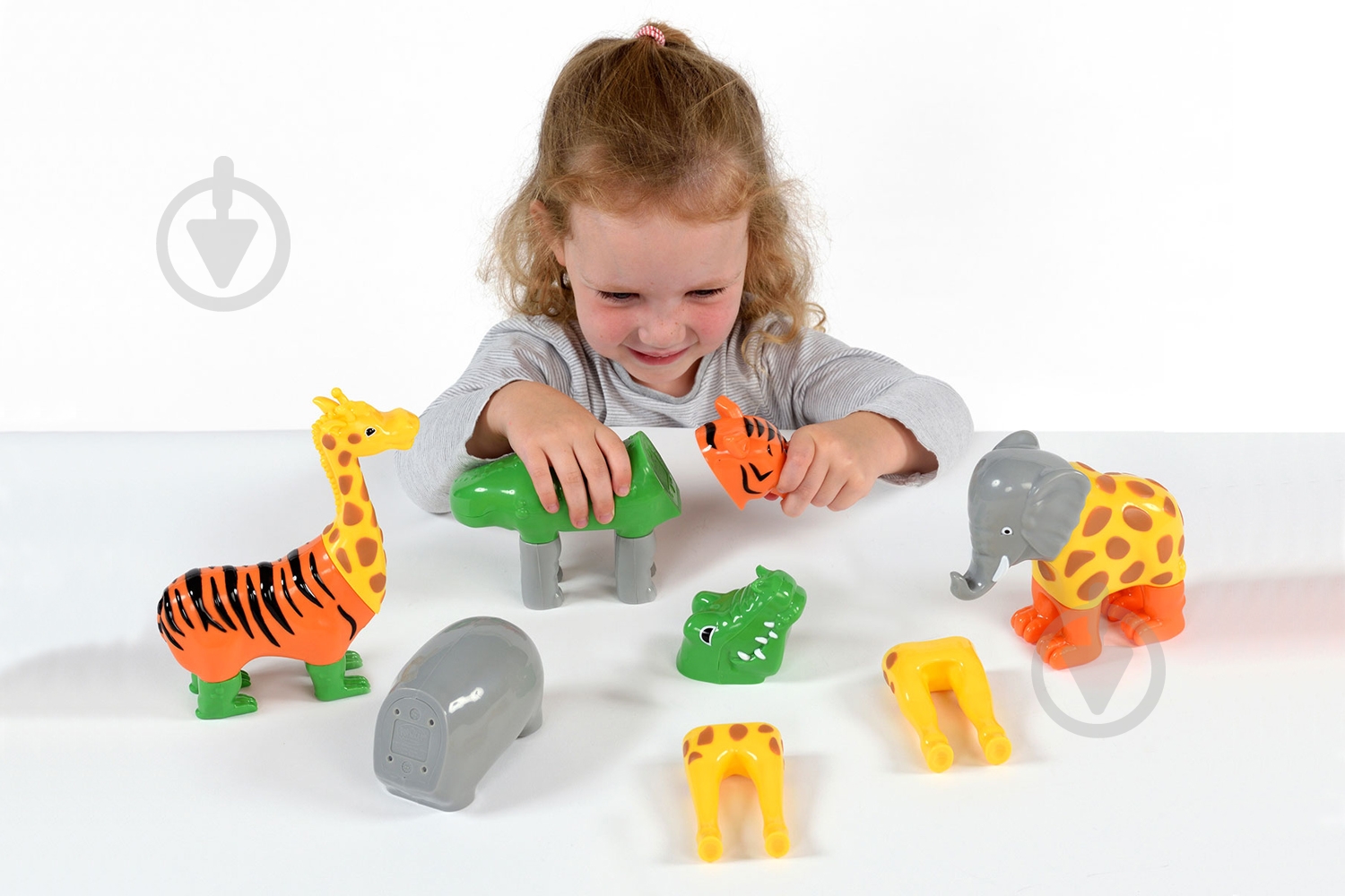 3D-пазл Popular Playthings Тварини джунглів 62000 - фото 2