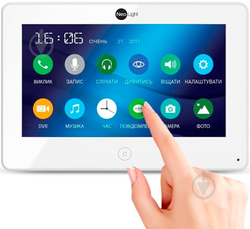 Видеодомофон NeoLight Alpha 7" TFT LCD 800x480 - фото 3 Видеодомофон NeoLight Alpha 7" TFT LCD 800x480 - фото 3