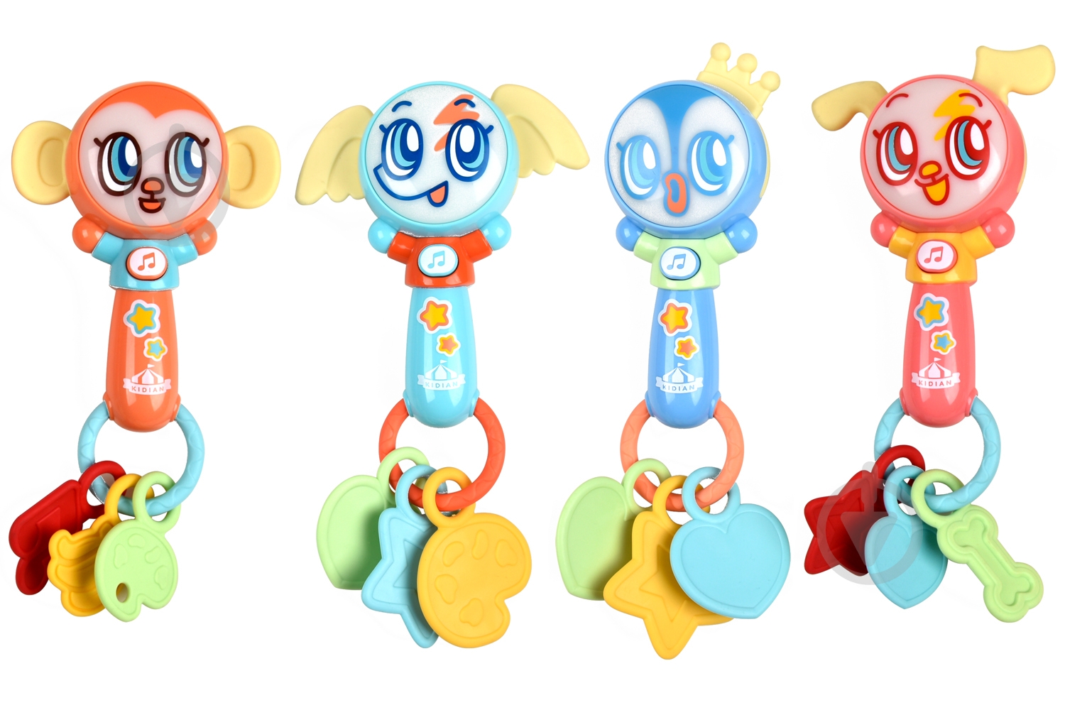 Игрушка-погремушка Kidian Слоник KD3101-2 - фото 3