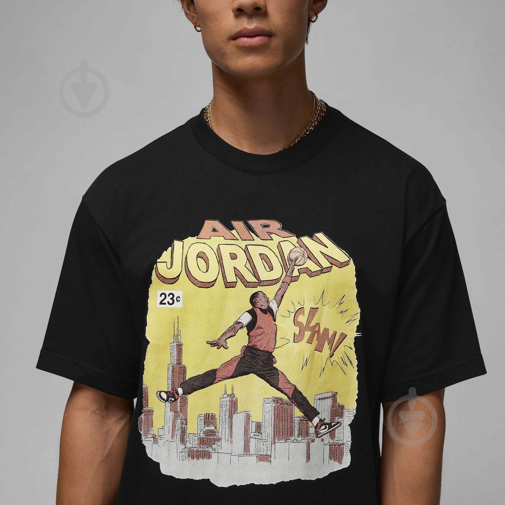Футболка Jordan M J NC GOAT SS CREW IF0786-010 р.M черный - фото 4 Футболка Jordan M J NC GOAT SS CREW IF0786-010 р.M черный - фото 4
