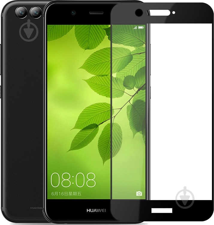 Защитное стекло PowerPlant Full screen для Huawei Nova 2 - фото 1
