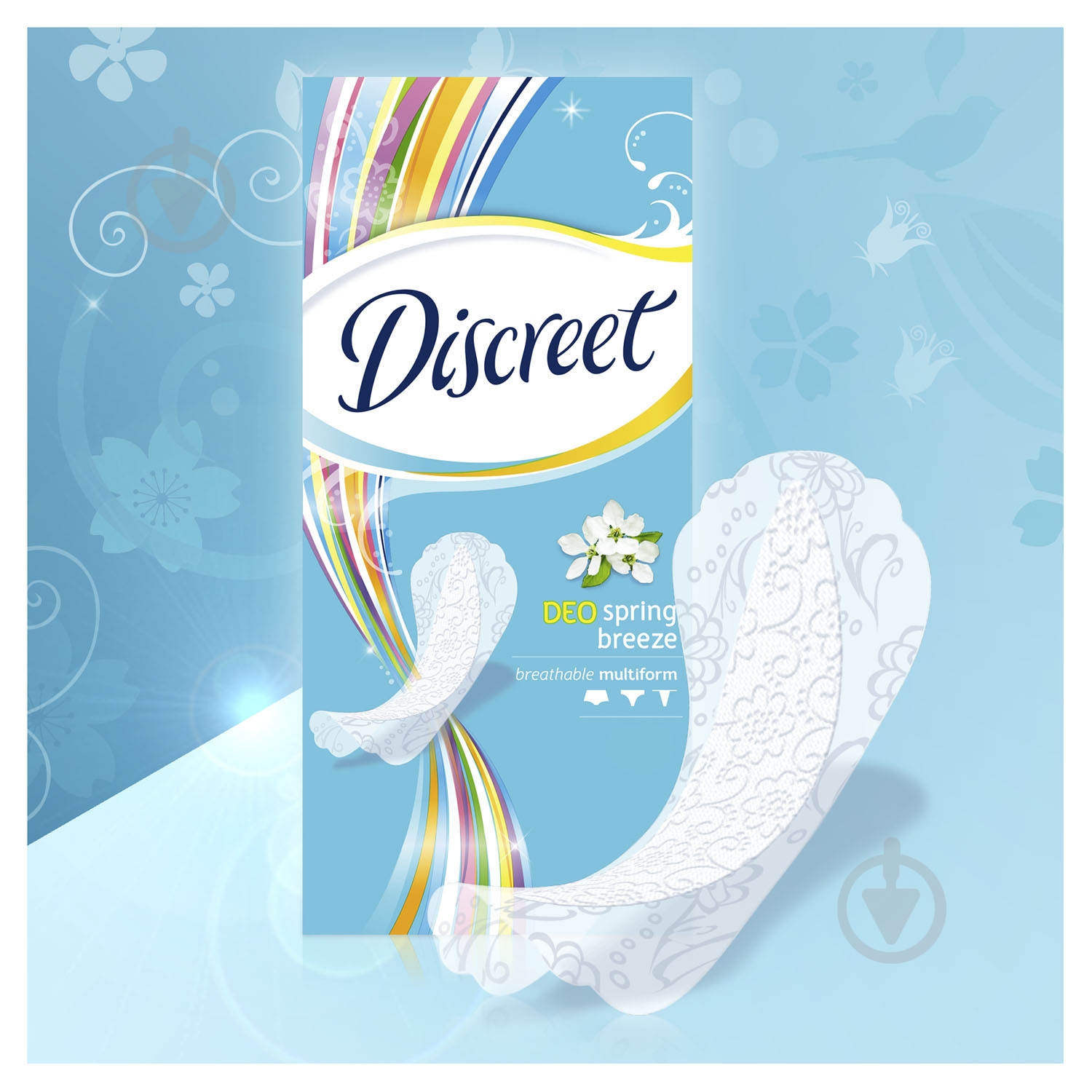 Прокладки Discreet Ежедневные прокладки Discreet Deo Spring Breeze 100 шт 100 шт. - фото 4