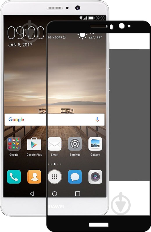 Защитное стекло PowerPlant Full screen для Huawei Mate 9 - фото 1