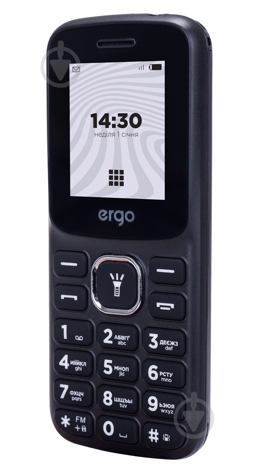 Мобильный телефон ERGO B182 Dual Sim Black - фото 3