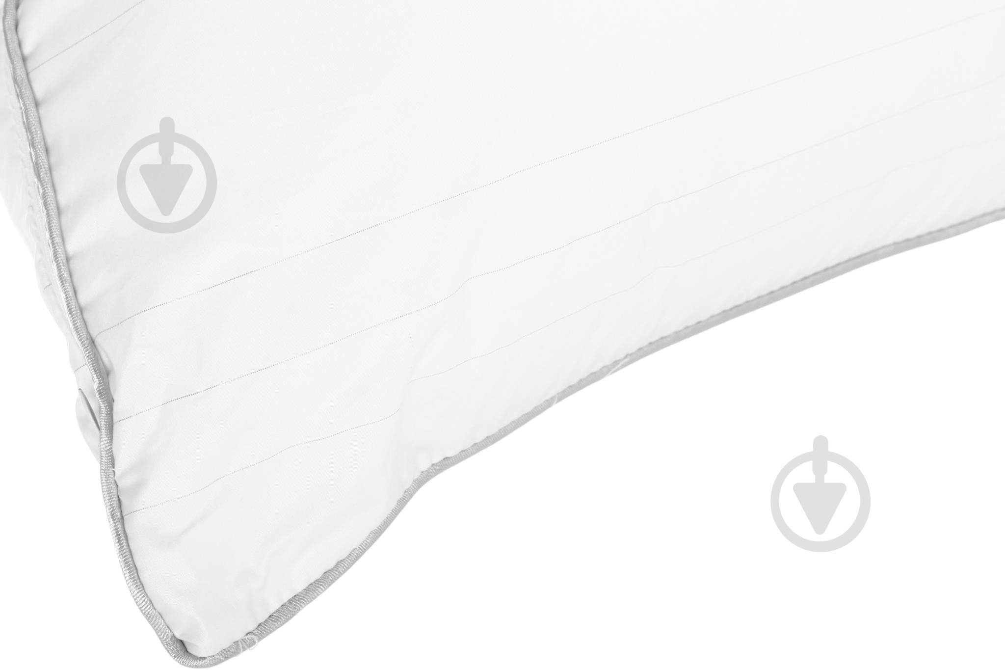 Подушка с кантом Bacharsch Songer und Sohne 50x70 см белый - фото 5