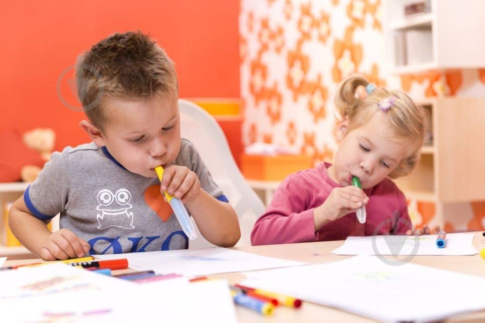 Фломастеры-аэрографы Malinos BLOpens Magic 5+1 шт. - фото 3