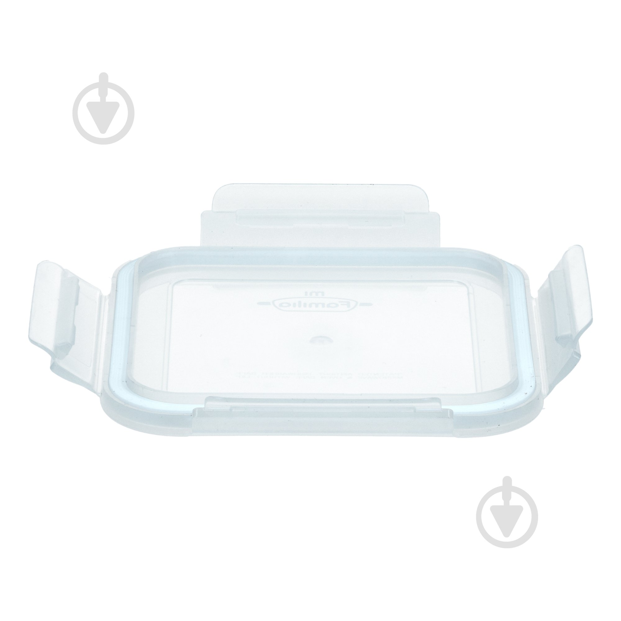 Контейнер MiFamilia Nested 750 мл квадратний білий - фото 3 Контейнер MiFamilia Nested 750 мл квадратний білий - фото 3