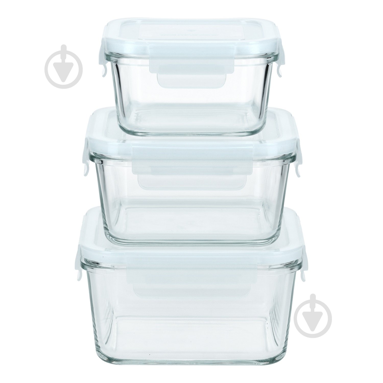 Контейнер MiFamilia Nested 750 мл квадратний білий - фото 5 Контейнер MiFamilia Nested 750 мл квадратний білий - фото 5