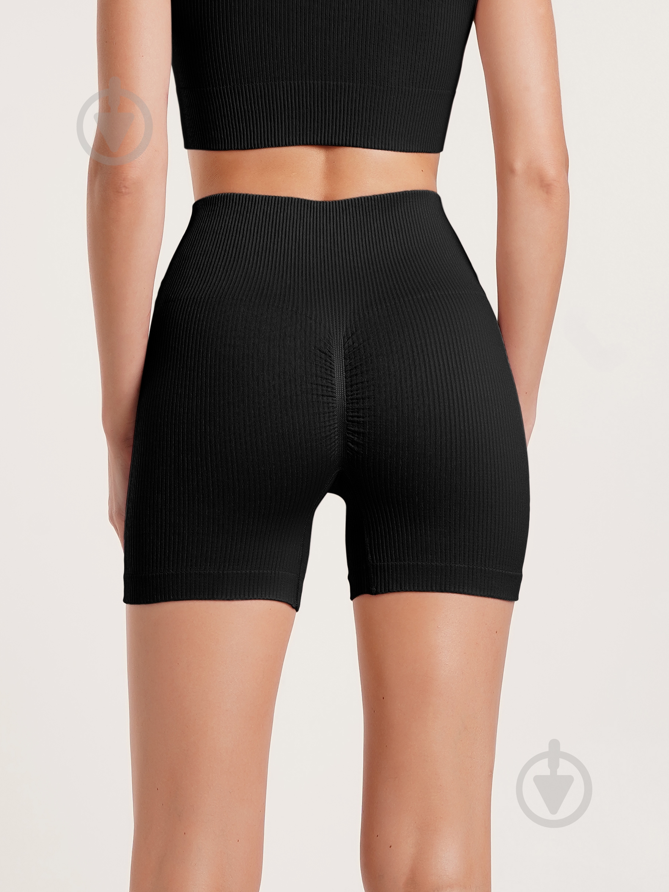 Шорты Giulia SHORTS RIB SHAPE р. L/XL черный - фото 3 Шорты Giulia SHORTS RIB SHAPE р. L/XL черный - фото 3