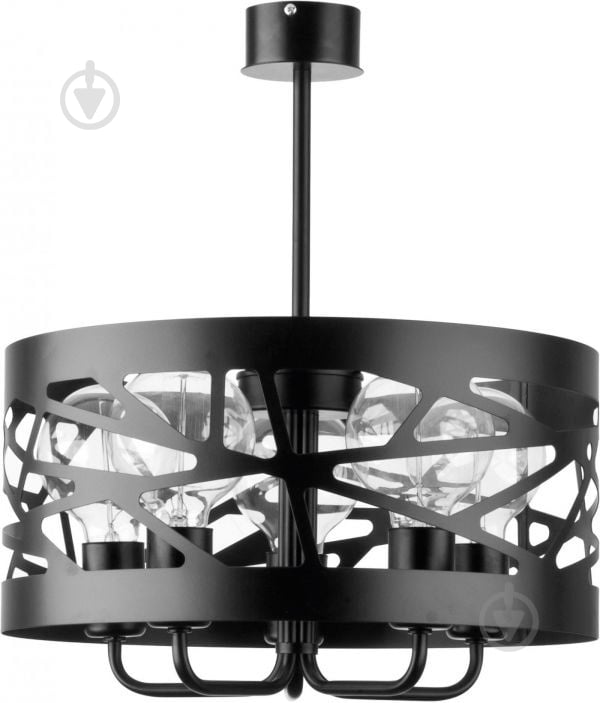Люстра подвесная Sigma Modul Frez 5xE27 черный 31076 - фото 1 Люстра подвесная Sigma Modul Frez 5xE27 черный 31076 - фото 1