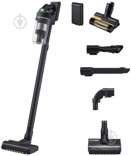 Комплект Samsung акумуляторний пилосос VS20C8522TN/UK + акумулятор VCA-SBTA95/VT black - фото 1