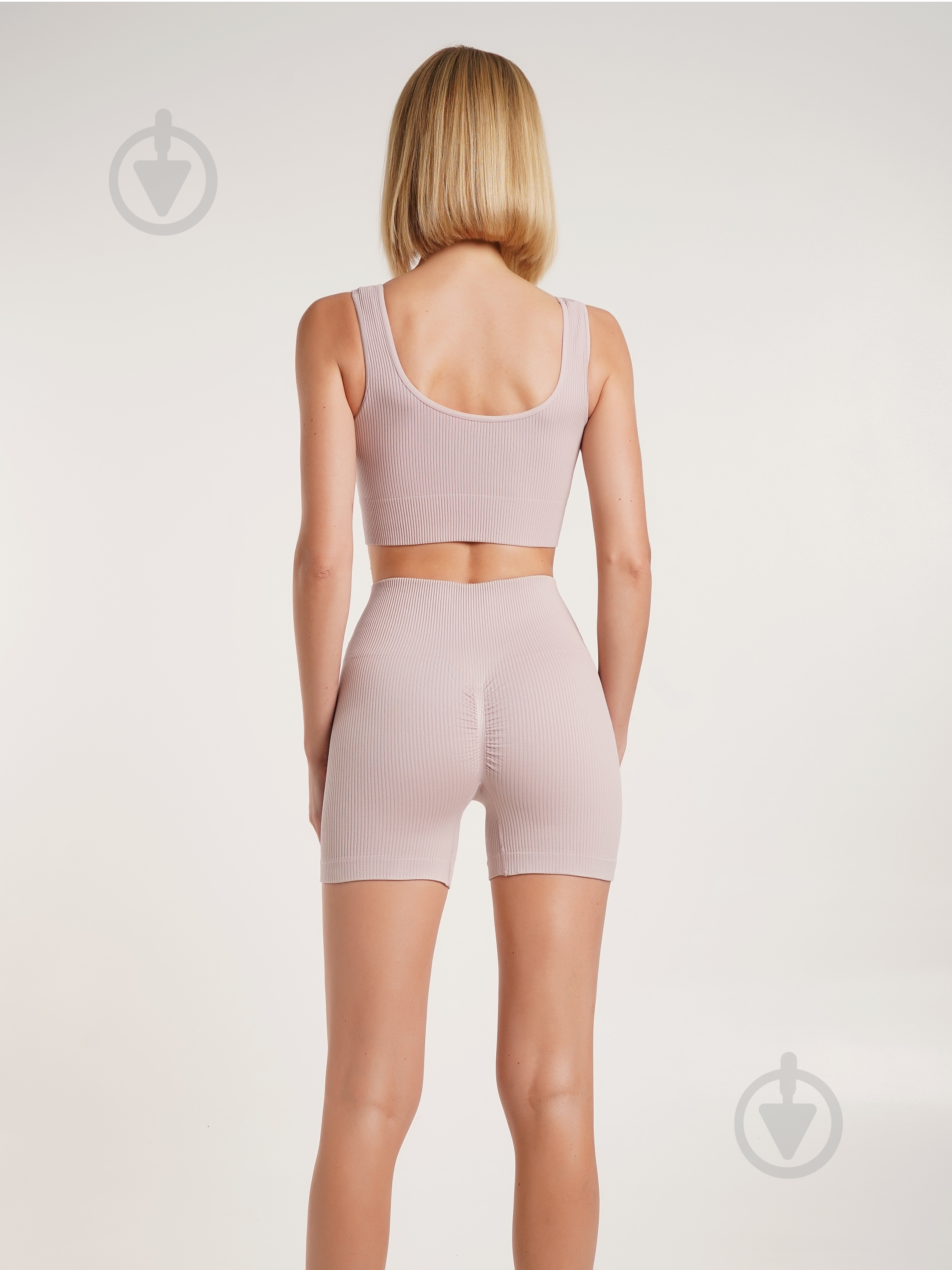 Шорти Giulia SHORTS RIB SHAPE р. L/XL пудровий - фото 4 Шорти Giulia SHORTS RIB SHAPE р. L/XL пудровий - фото 4