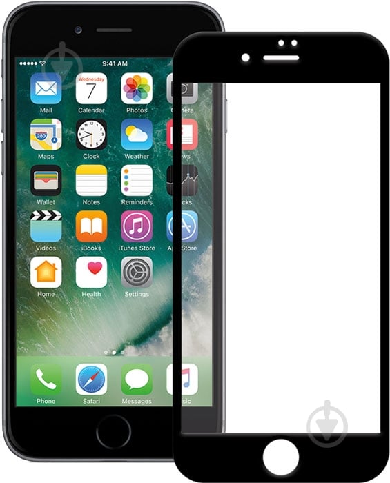 Защитное стекло PowerPlant Full screen для Apple iPhone 7 - фото 1 Защитное стекло PowerPlant Full screen для Apple iPhone 7 - фото 1