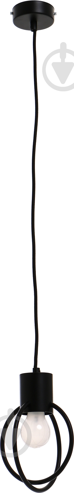 Підвіс Sigma 1x60 Вт E27 чорний 31088 - фото 1 Підвіс Sigma 1x60 Вт E27 чорний 31088 - фото 1