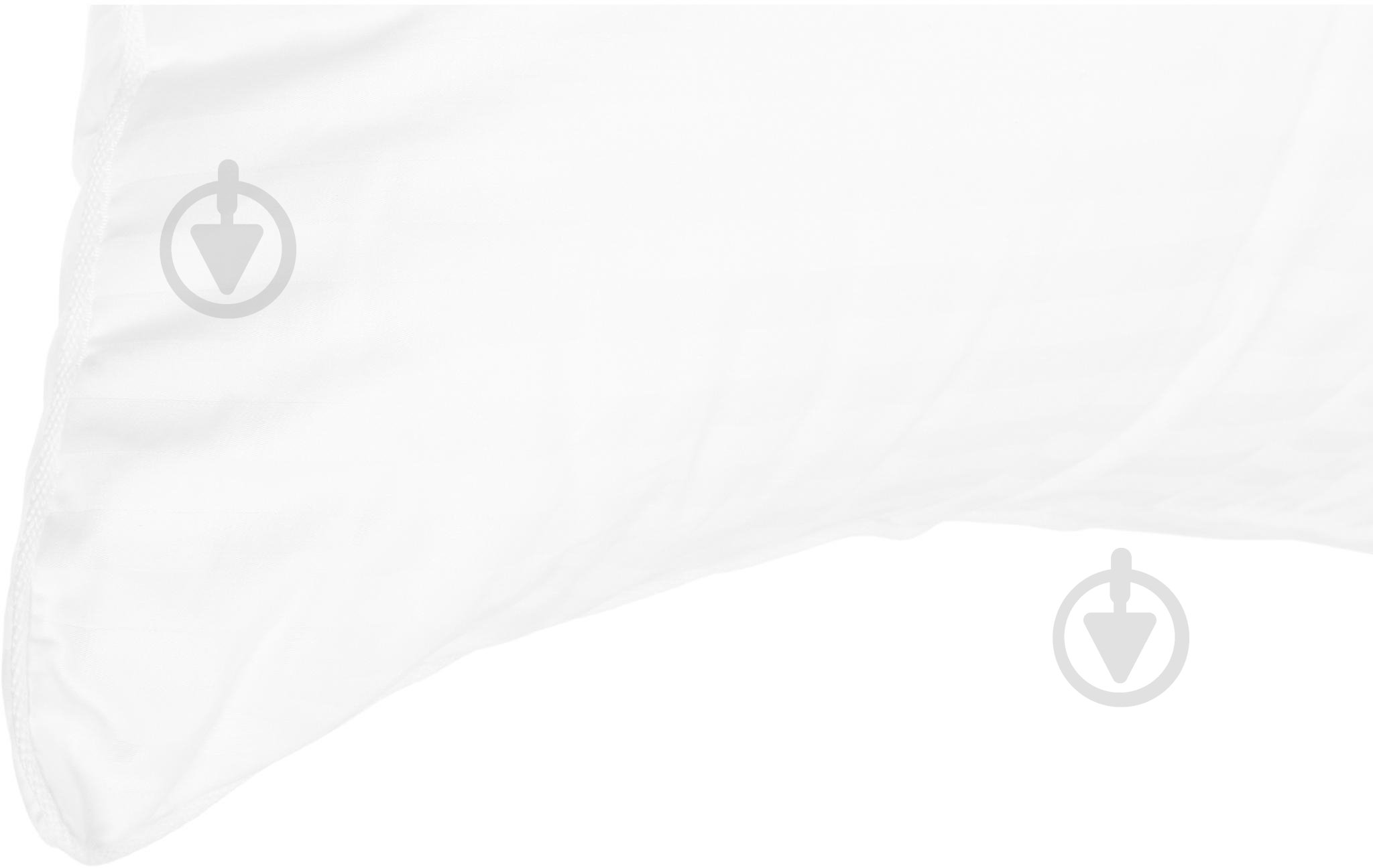 Подушка с кантом Nurnberg Songer und Sohne 70x70 см белый - фото 3