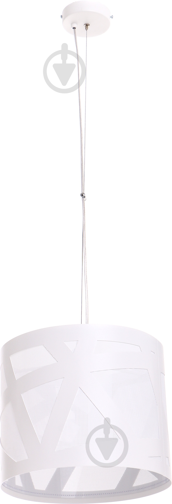 Подвес Sigma Modul Azur White 1x60 Вт E27 белый 30350 - фото 1