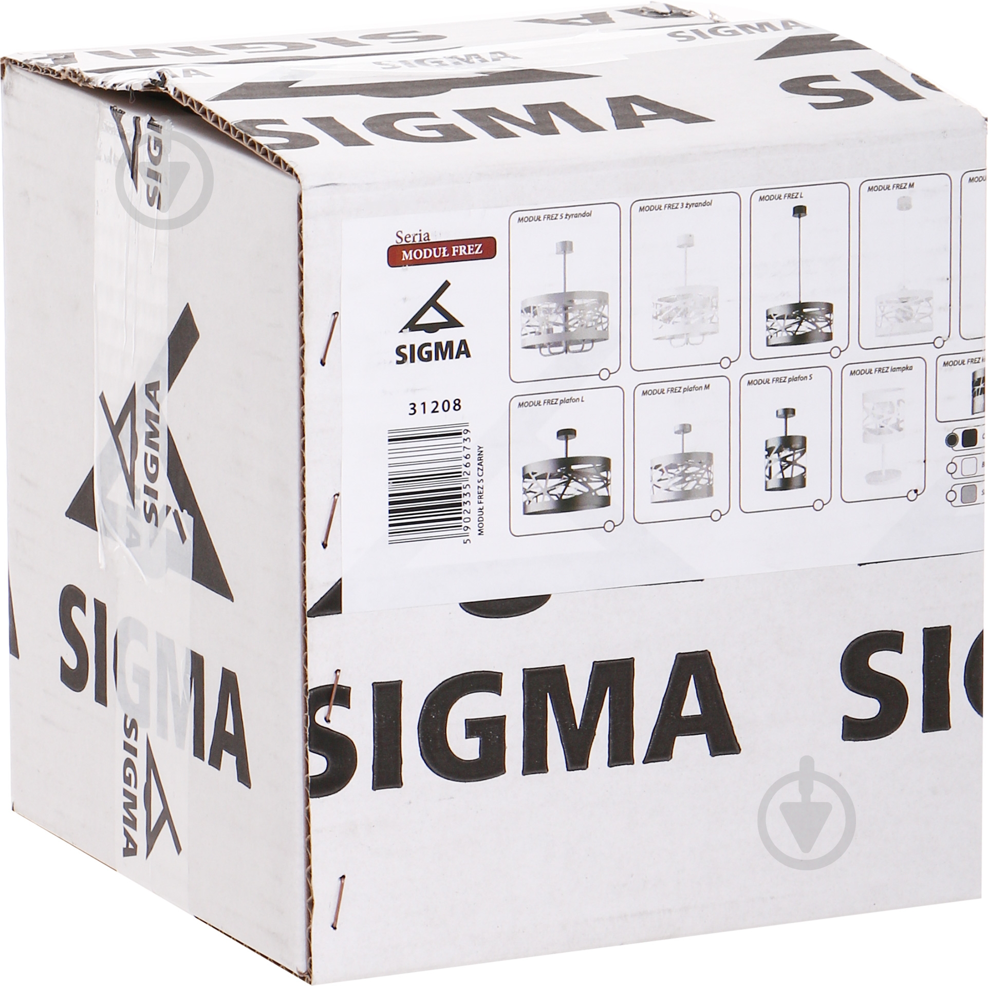 Підвіс Sigma Modul Frez Black 1x60 Вт E27 чорний 31208 - фото 3 Підвіс Sigma Modul Frez Black 1x60 Вт E27 чорний 31208 - фото 3