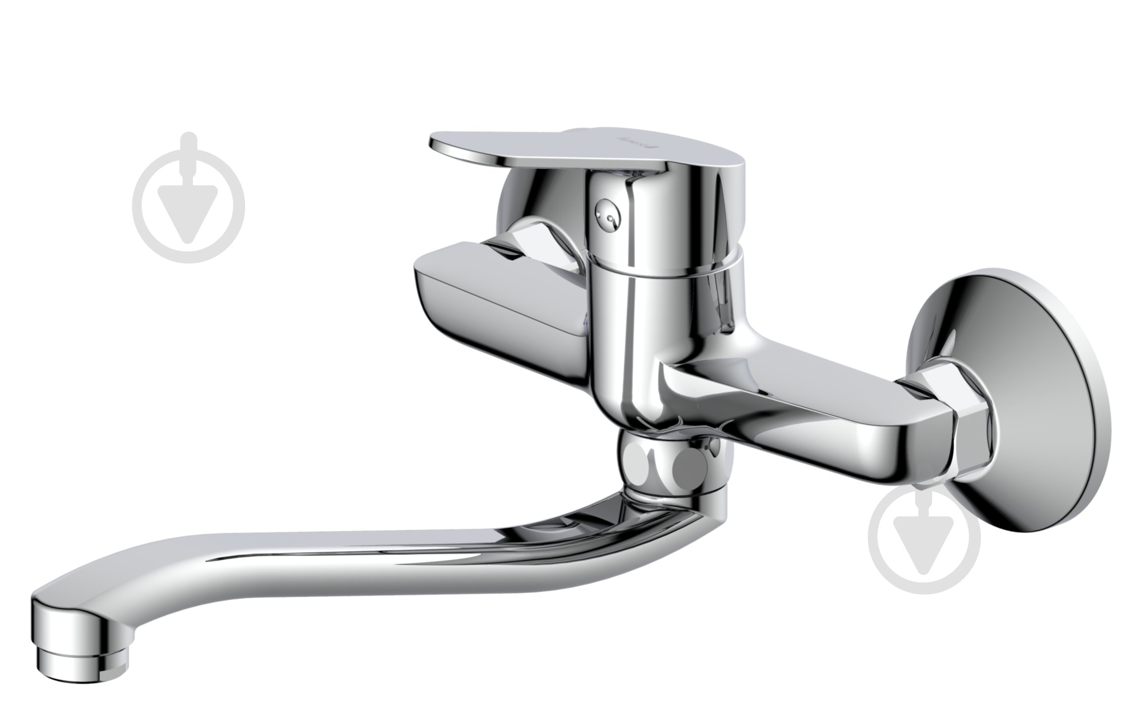 Смеситель для ванны Imprese RUBIN, хром, 35 мм - фото 1