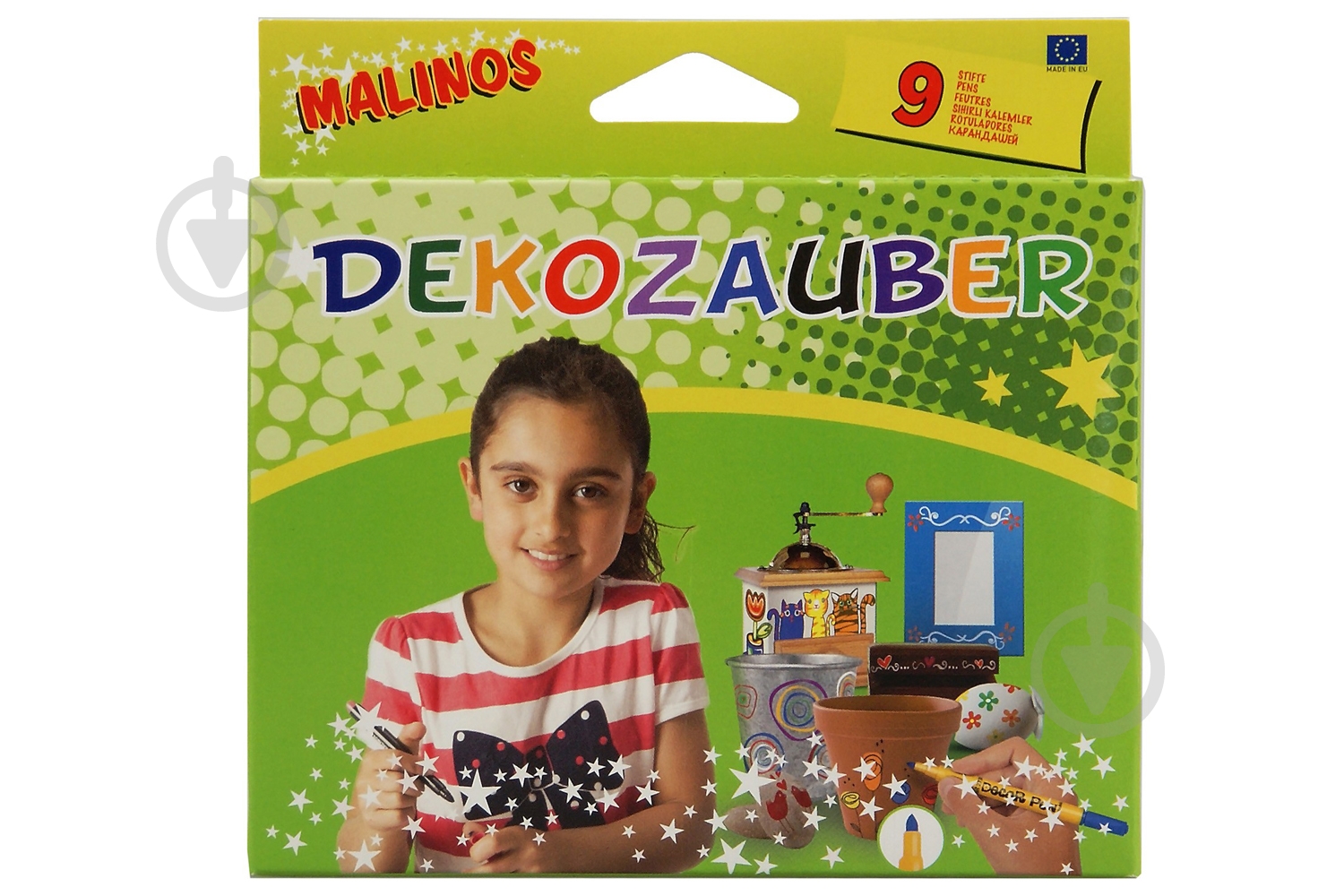 Набор фломастеров Malinos Dekozauber 9 шт. - фото 2