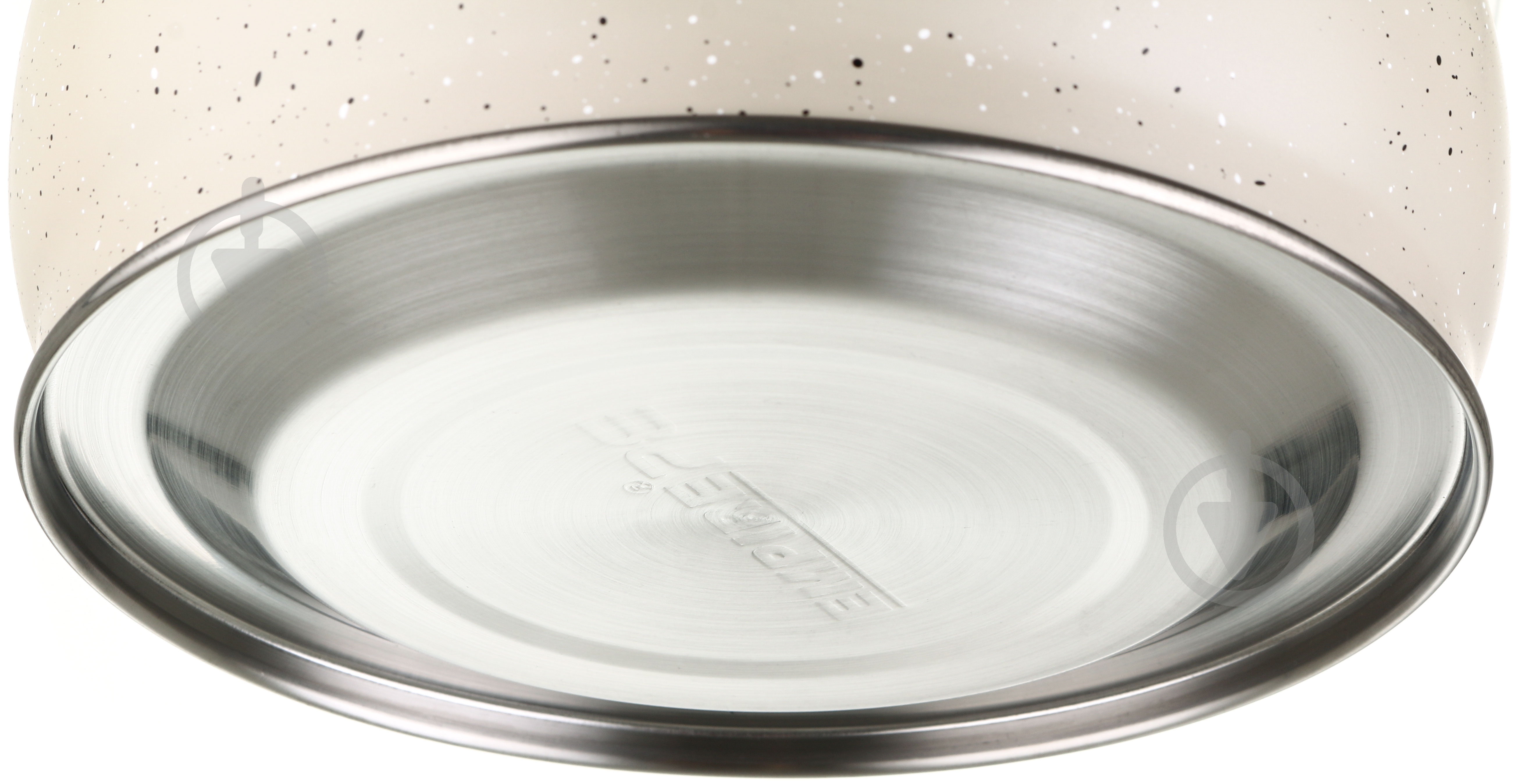 Чайник Empire со свистком белый гранит с ручкой под дерево 3 л - фото 7 Чайник Empire со свистком белый гранит с ручкой под дерево 3 л - фото 7