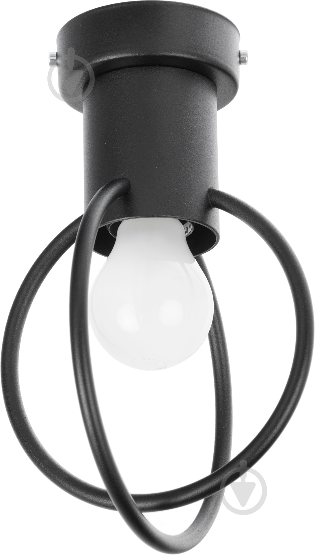 Люстра потолочная Sigma Kolo 1xE27 черный 31091 - фото 2