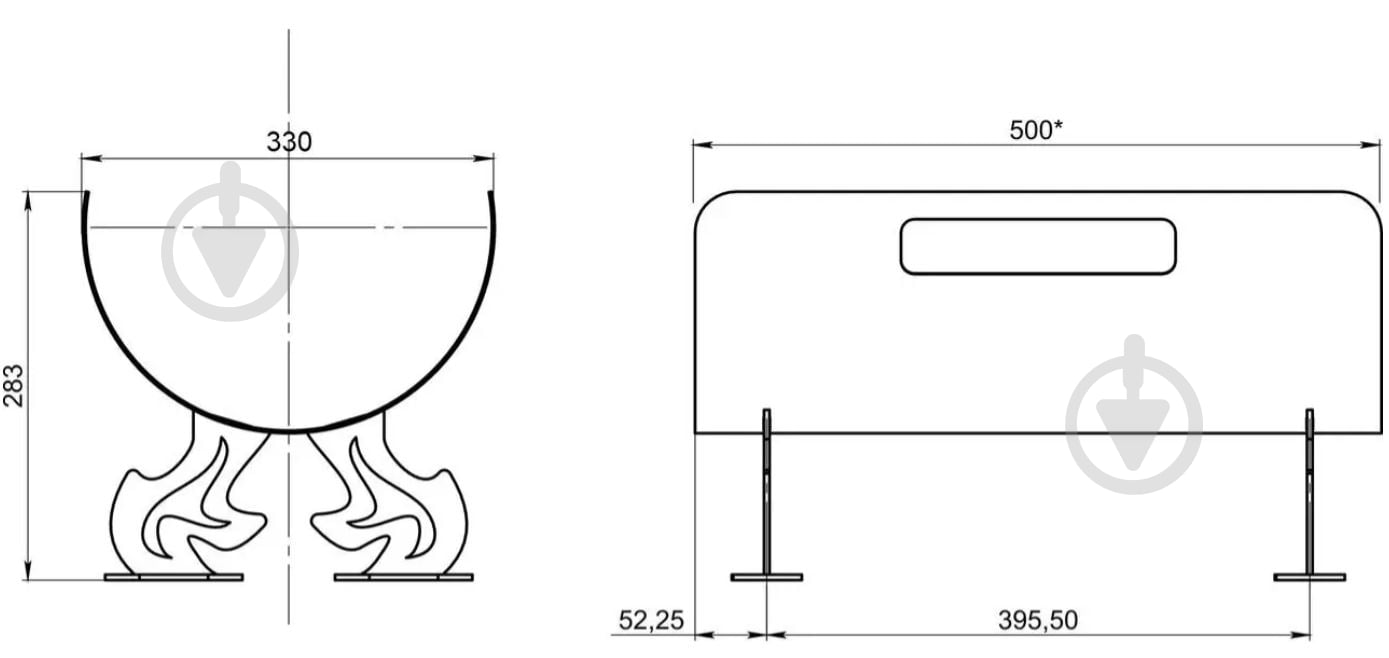 Дровница STEEL CHARACTER - фото 4