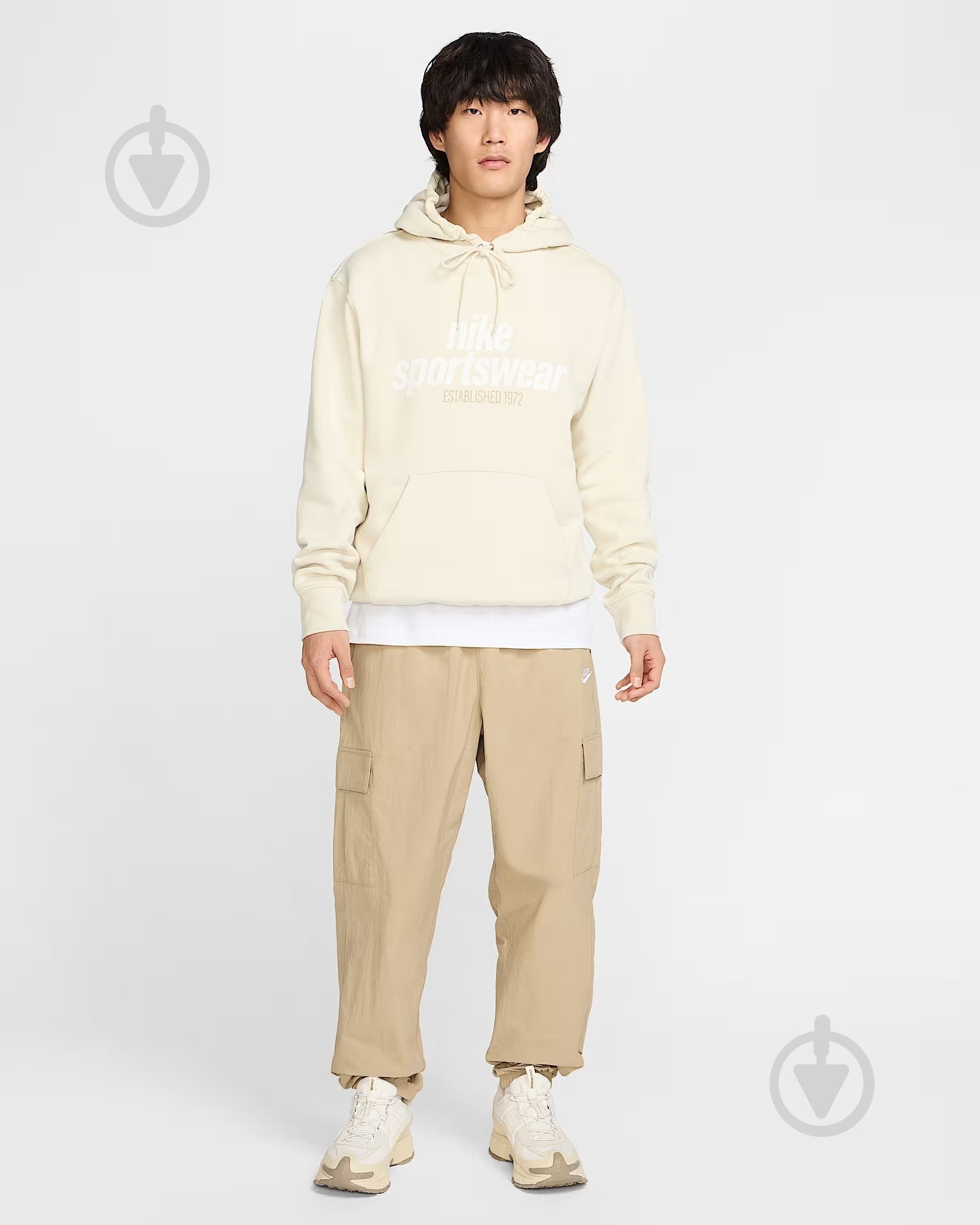 Брюки Nike M NK Club WVN Cargo Pant HJ1990-297 р. XL хаки - фото 7