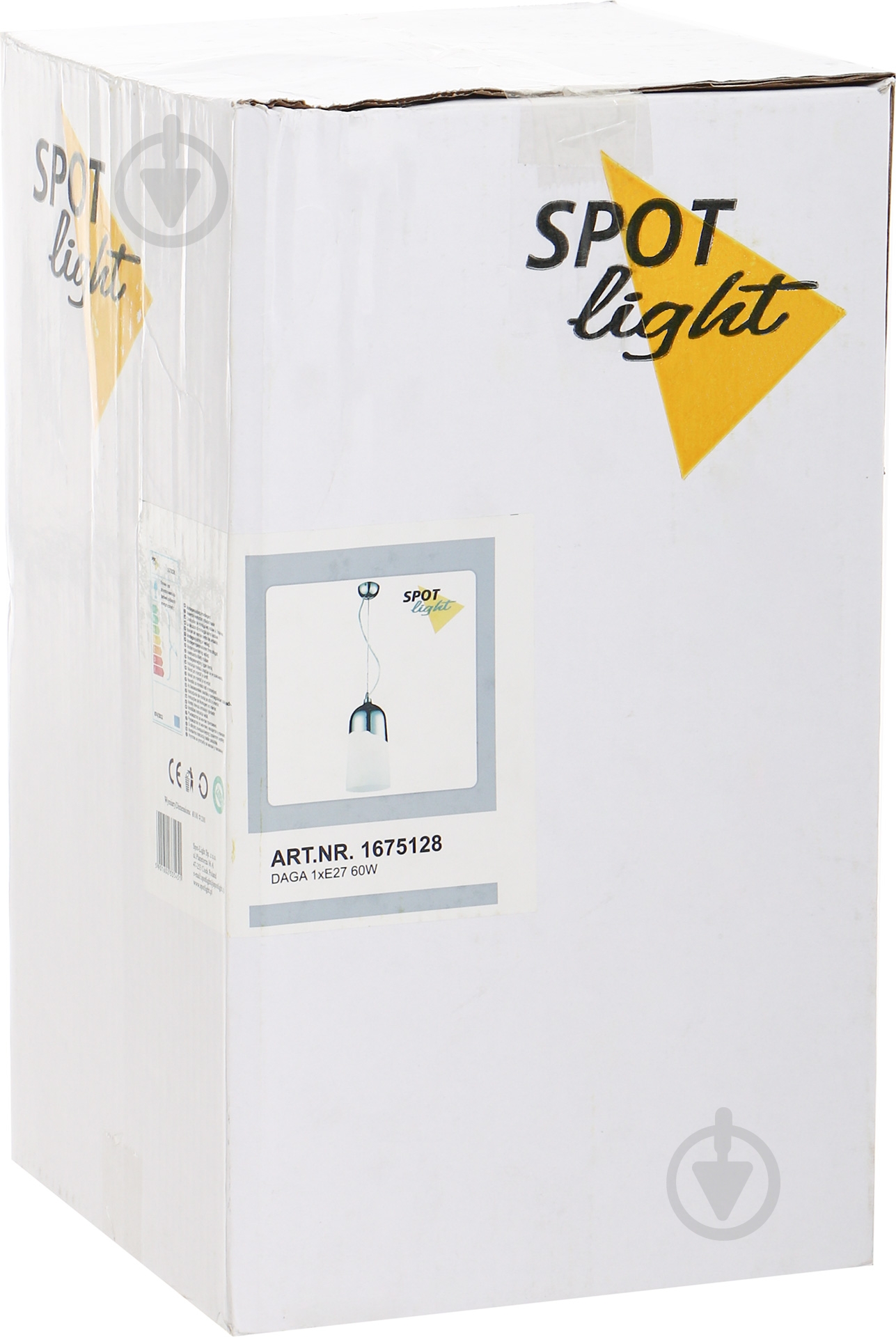 Подвес Spot Light 1675128 1x60 Вт E27 хром DAGA хром - фото 3 Подвес Spot Light 1675128 1x60 Вт E27 хром DAGA хром - фото 3
