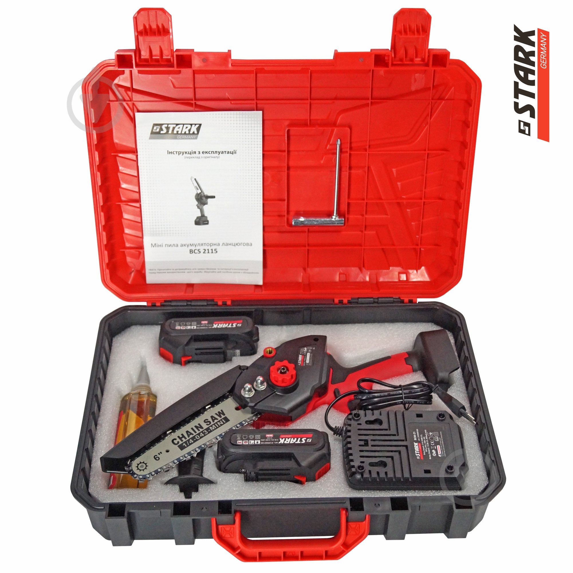 Пила мини аккумуляторная Stark BCS-2115 - фото 4 Пила мини аккумуляторная Stark BCS-2115 - фото 4
