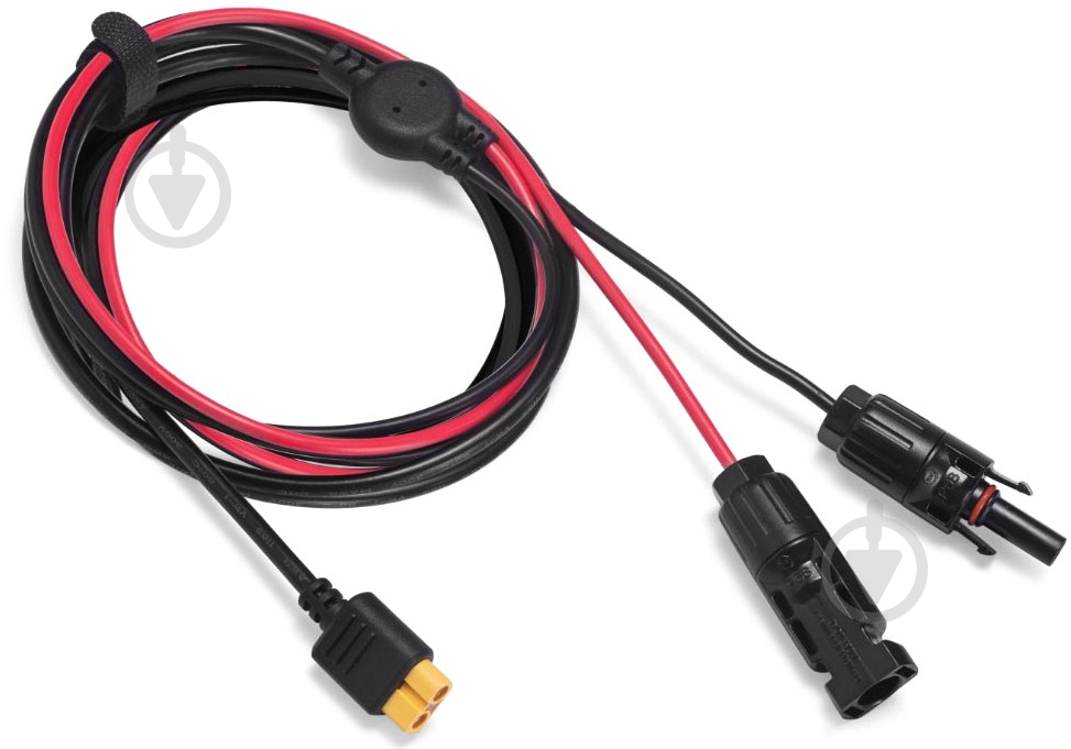 Кабель EcoFlow MC4 -XT60 5 м black/red (EFMC4-XT60CBL5M) - фото 1
