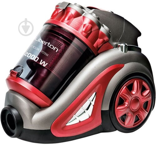 Пылесос циклонный Liberton LVC-2050C red - фото 1
