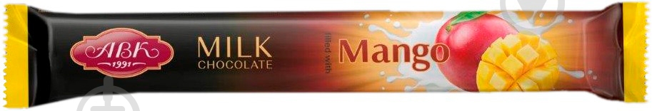 Шоколад АВК МОЛОЧНЫЙ МАНГО 38 г - фото 1 Шоколад АВК МОЛОЧНЫЙ МАНГО 38 г - фото 1