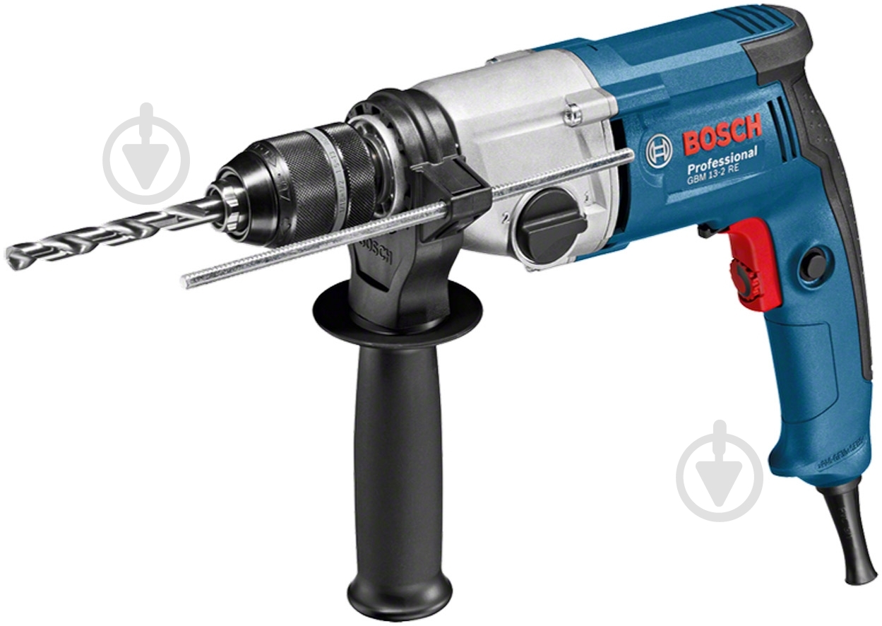 Дрель безударная Bosch Professional GBM 13-2 RE 06011B2000 - фото 1 Дрель безударная Bosch Professional GBM 13-2 RE 06011B2000 - фото 1
