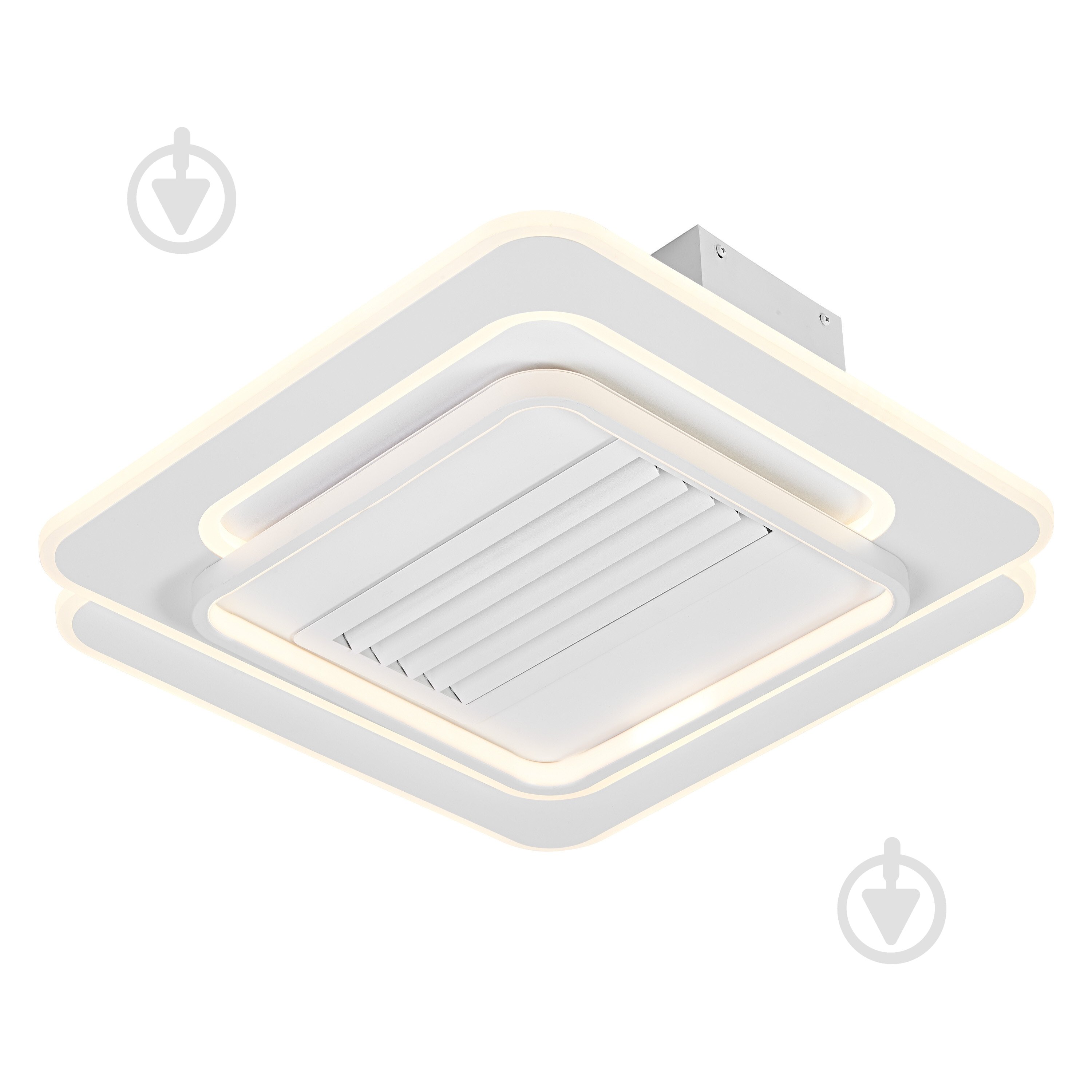 Люстра-вентилятор Ledvance Ceiling Square CCT 55 Вт білий матовий FAN GRILL SQ - фото 2