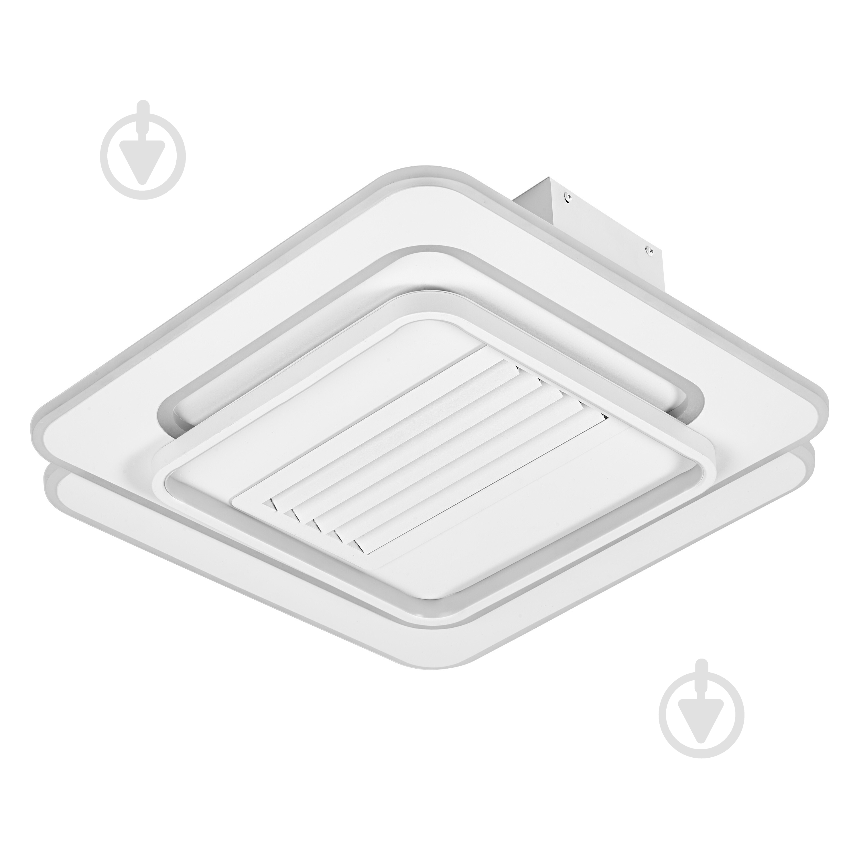 Люстра-вентилятор Ledvance Ceiling Square CCT 55 Вт білий матовий FAN GRILL SQ - фото 3