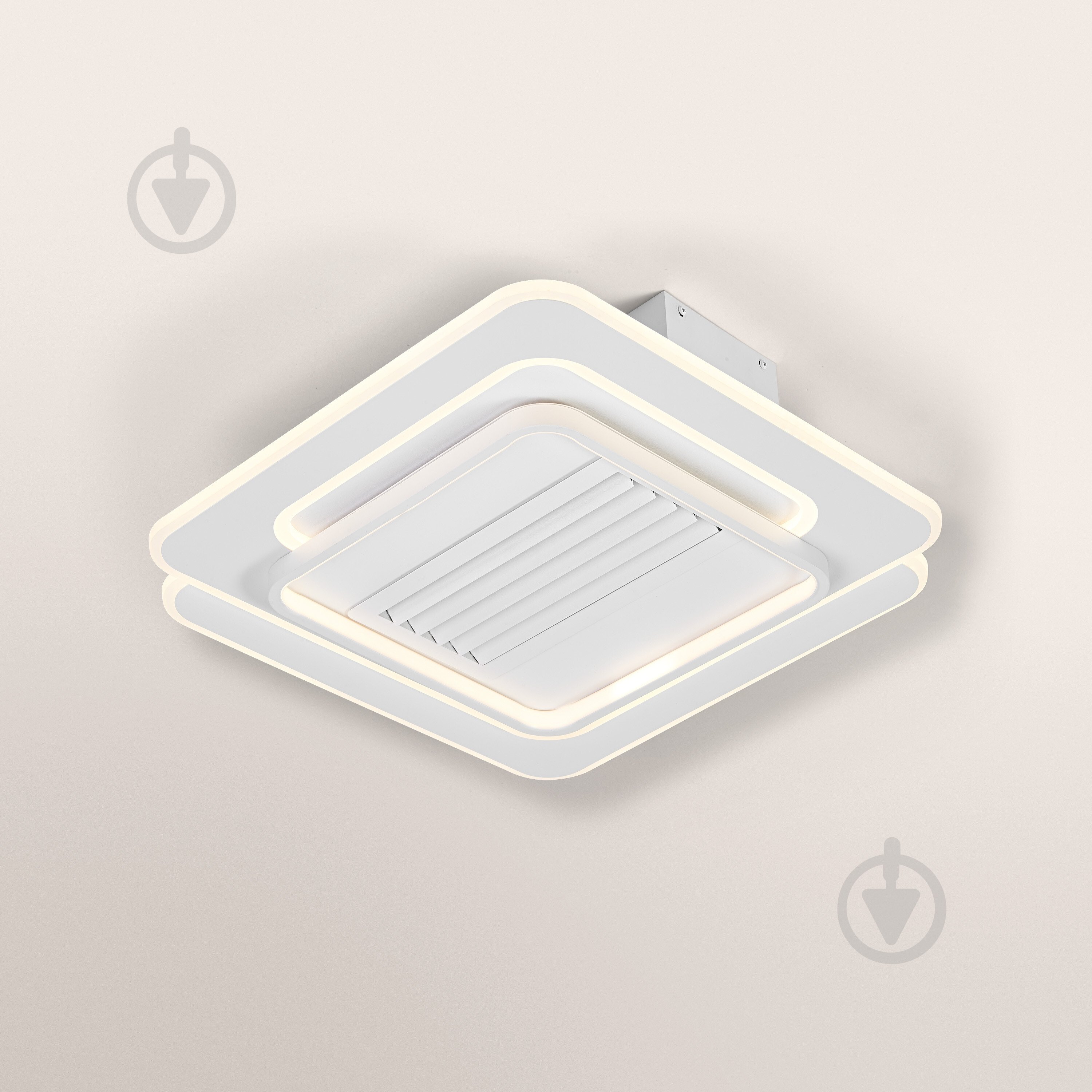 Люстра-вентилятор Ledvance Ceiling Square CCT 55 Вт білий матовий FAN GRILL SQ - фото 5