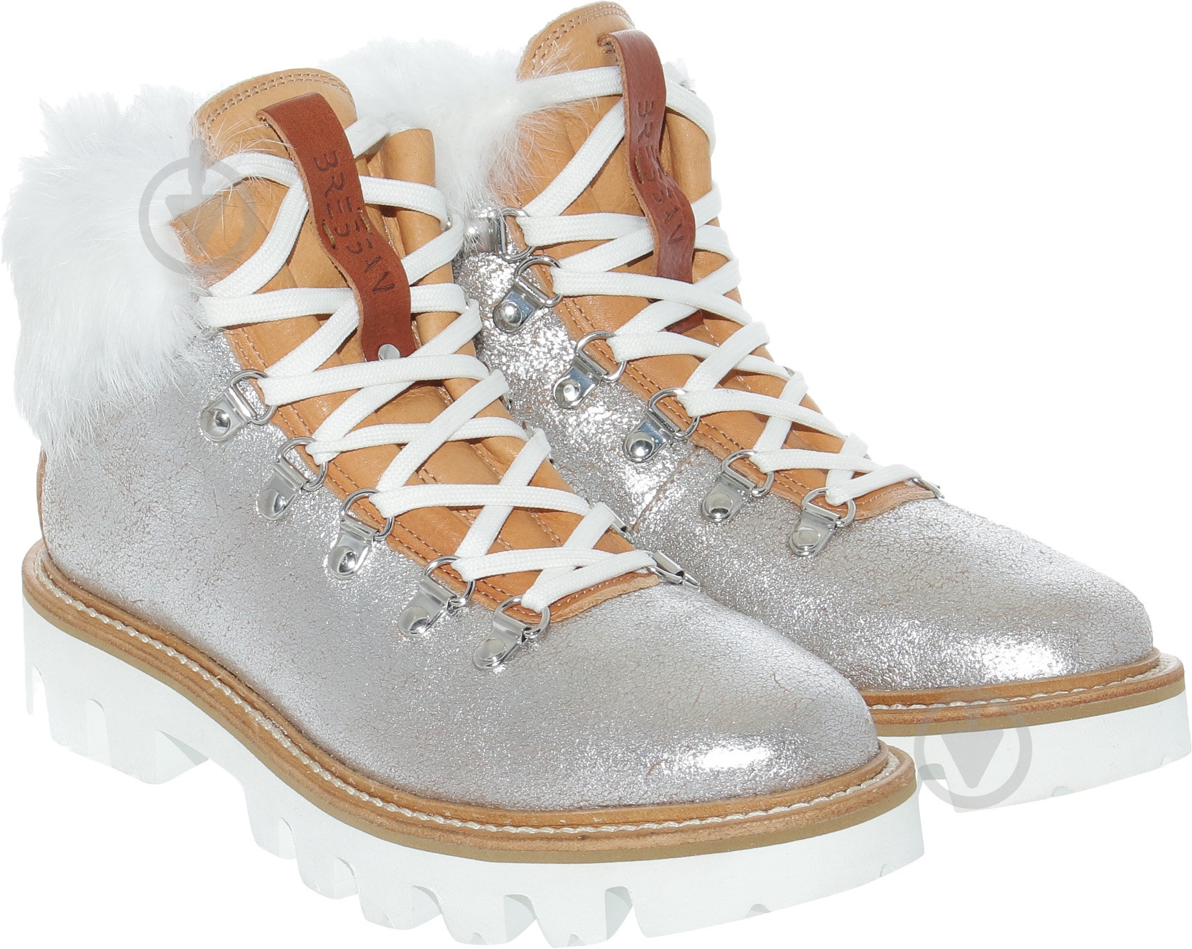 Ботинки Bressan Corvara 1A-Sil Corvara 1A-Sil р.37 серебряный - фото 1