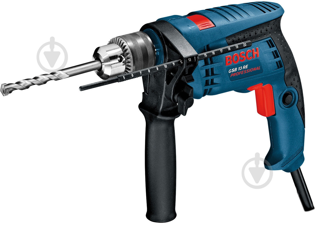 Дриль ударний Bosch Professional GSB 13 RE ЗВП 0601217102 - фото 1 Дриль ударний Bosch Professional GSB 13 RE ЗВП 0601217102 - фото 1