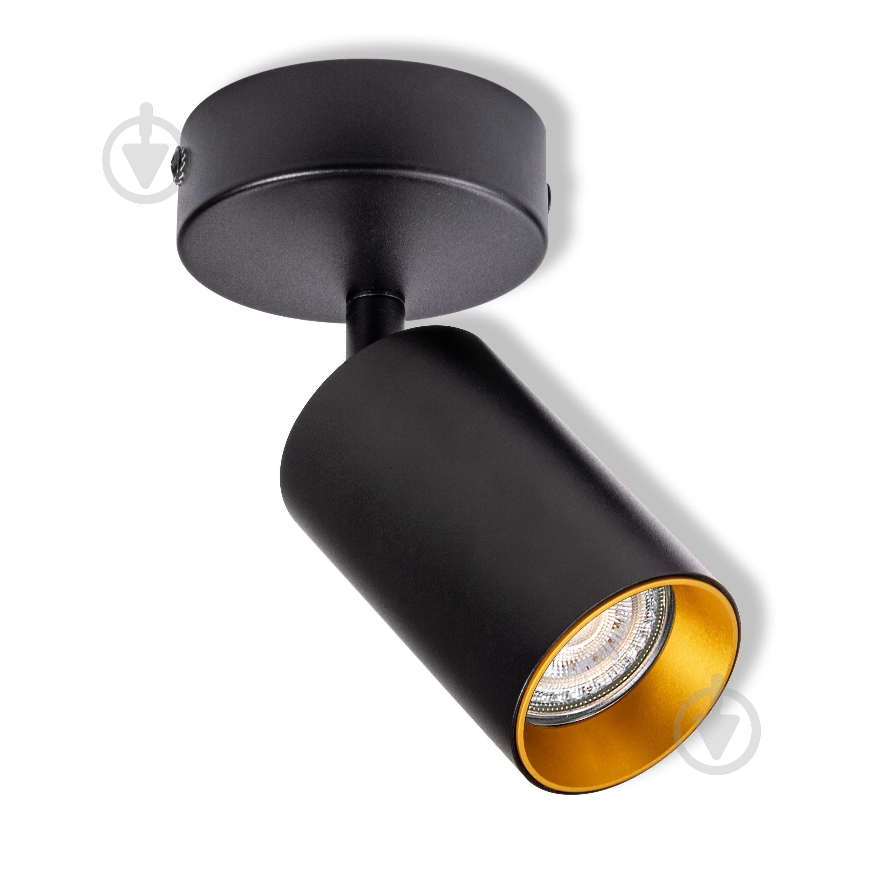 Спот Osram Eternal 1xGU10 черный с золотым - фото 1