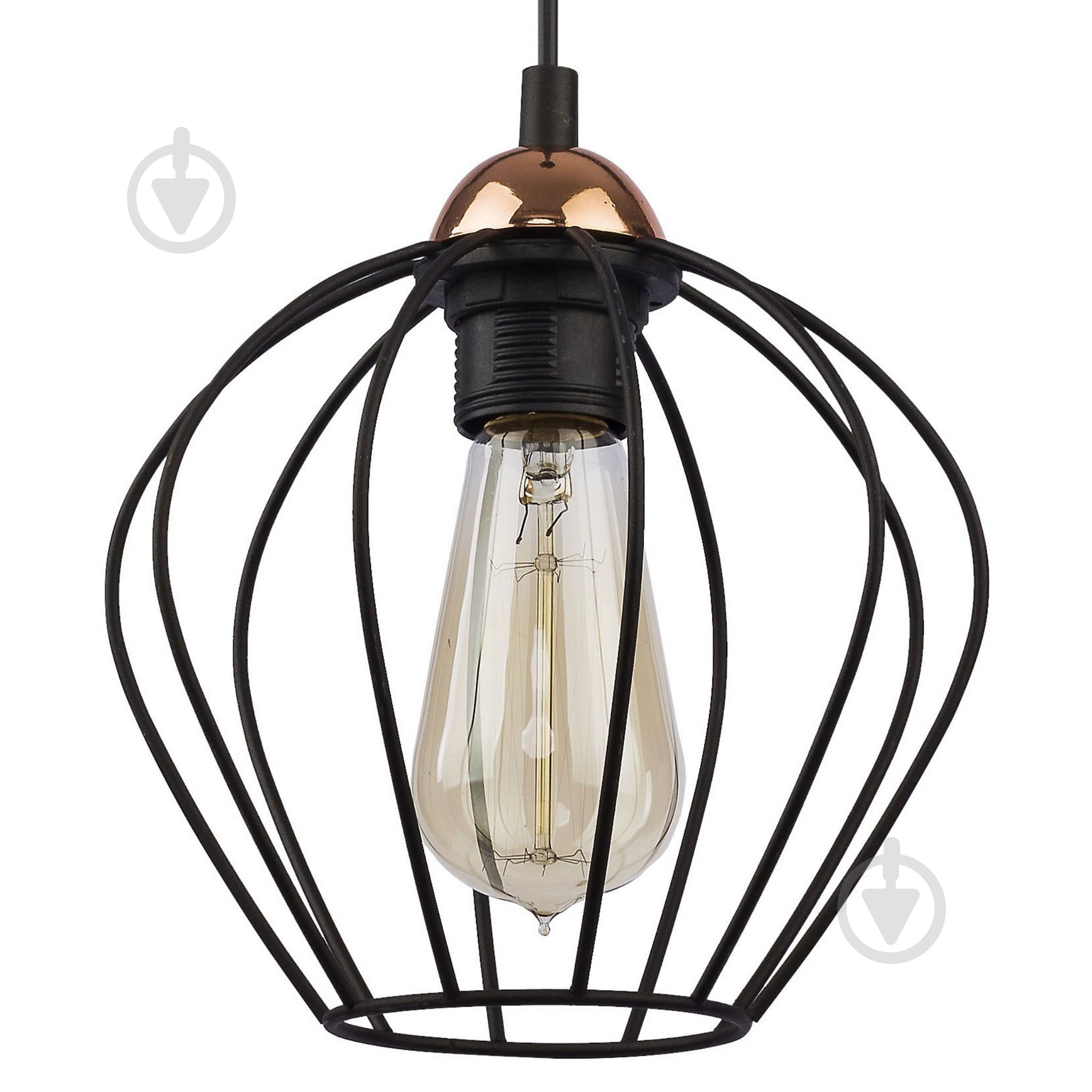 Подвес TK Lighting Galaxy 1х60 Вт E27 черный 1640 - фото 2