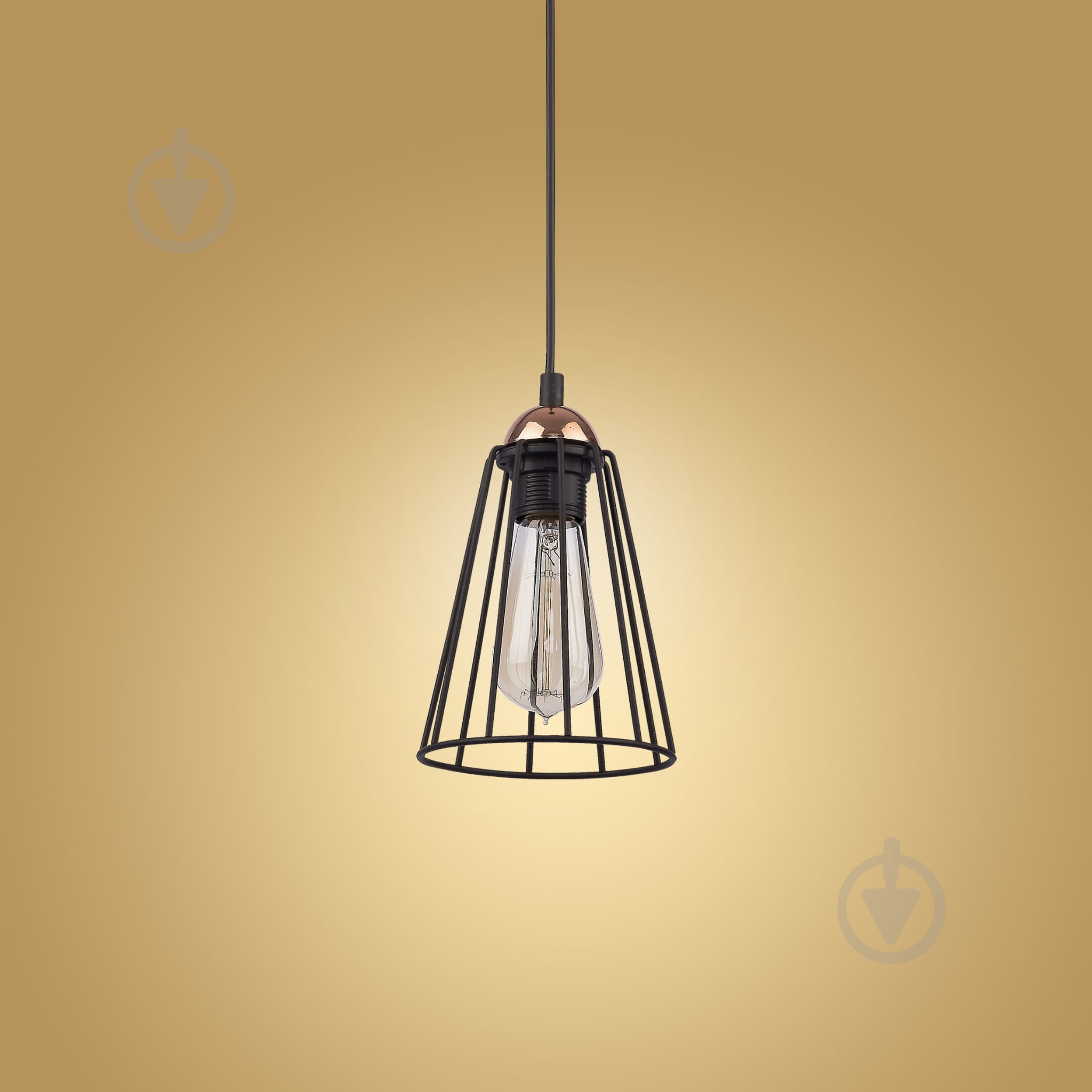 Подвес TK Lighting Galaxy 1х60 Вт E27 черный 1641 - фото 3