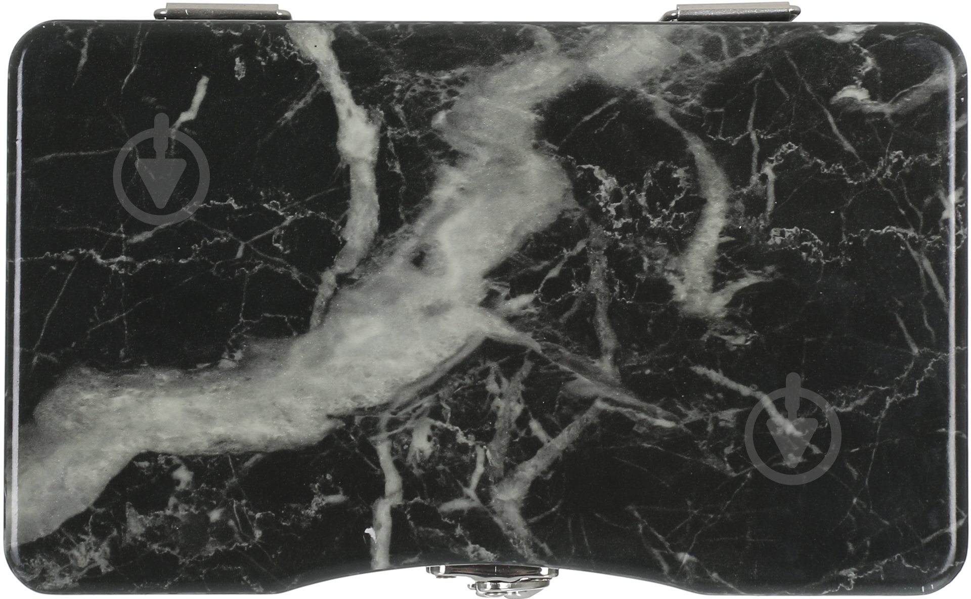 Сундучок Мрамор 20х12х8,5 см черный - фото 3